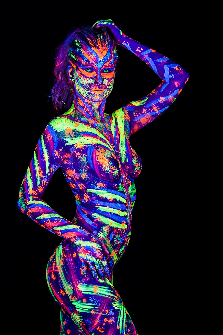 UV akt fotó