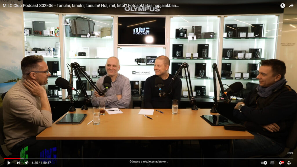 Milc Club Podcast. Beszélgetés a hazai fotósoktatásról napjainkban