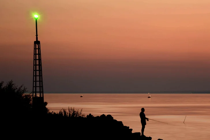 Koller Zsuzsa a Fotó Art Fotósiskola tanítványának - Balatoni tónusok című fotója.